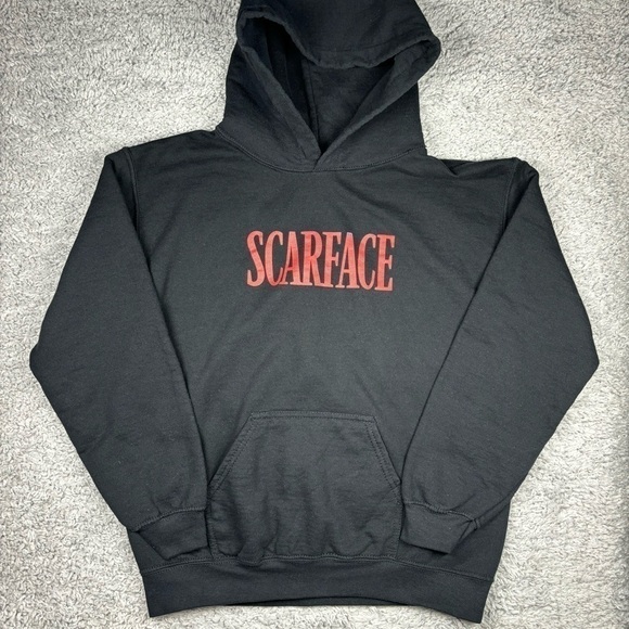 Scarface Sweatshirt Womens Small Classic American Movie Loungewear Graphic Basic - Picture 2 of 5